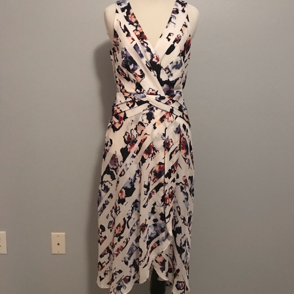 WHBM Faux Wrap Dress.